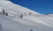Trail Snowshoes Vars - Fontbonne Cabane de l'Écuelle Refuge Napoléon  - Photo 9
