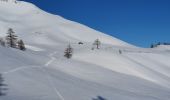 Percorso Racchette da neve Vars - Fontbonne Cabane de l'Écuelle Refuge Napoléon  - Photo 9