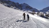 Tour Skiwanderen Saint-Paul-sur-Ubaye - tour du breck de Chambeyron  - Photo 4