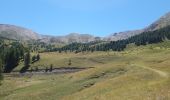 Trail Walking Les Orres - lac sainte marguerite montee par la piste redescente par la cabane d eyssalette - Photo 14