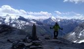 Trail Touring skiing Bonneval-sur-Arc - Tricotage au col de l'iseran - Photo 2