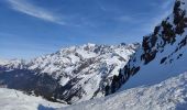 Tocht Ski randonnée Hauteluce - Belleville - Col du Sellestet - la Enclaves - la Gittaz - Col de la Cycle - Col de la Fenêtre retour par le Joly. - Photo 1