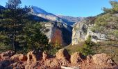 Trail Walking La Robine-sur-Galabre - 20191209_Passerelle Bès_Lame Facibelle_Belvédère Pas d'oiseaux  - Photo 14