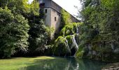 Randonnée Marche Montperreux - La source bleue et sa grande cascade à Montperreux  - Photo 1