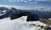 Randonnée Raquettes à neige Isola - Moravachère Cîme ouest - Photo 16