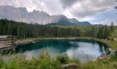 Excursión Senderismo Welschnofen - Nova Levante - König Laurin Tour : Rosengarten et Karer See - Photo 3