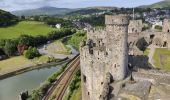 Tocht Stappen Unknown - Visite du château de Conwy et des remparts  - Photo 11