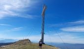 Randonnée Marche Corbonod - GRAND COLOMBIER: SUR LYAND - CHARBEMENES par les crêtes - COLOMBIER - RETOUR PAR VALLON D'ARVIERES - Photo 3