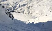 Trail Touring skiing Montvalezan - Pointe des couloureuses couloir ouest du passage du Retour - Photo 4