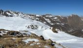 Tour Schneeschuhwandern Isola - Moravachère Cîme ouest - Photo 14
