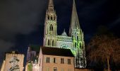 Randonnée Marche Chartres - Parcours historique Chartres en Lumières - Photo 4