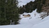 Tocht Sneeuwschoenen Pralognan-la-Vanoise - Pralognan: Fontanettes par la cascade de la Faîche - Photo 3