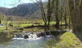 Randonnée Marche Les Planches-près-Arbois - 04-04-21 Reculée des Planches d’Arbois et cascade des tufs - Photo 2