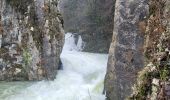Excursión Senderismo Izernore - izernore barrage d'intriat des tablettes et ce ui reste du barrage desrusses - Photo 3