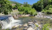 Trail Walking Meyras - balade de champagne pont de Saint-Pierre de colombier - Photo 3