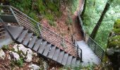 Trail Walking Saint-Christophe - 38 st Christophe sur guiers grottes guiers vif - Photo 2