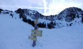 Excursión Raquetas de nieve Fillière - col de l'Ovine et Croix du Puvat - Photo 1