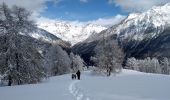 Tour Schneeschuhwandern La Condamine-Châtelard - raquettes Ste Anne la Condamine 06-03-20 - Photo 8