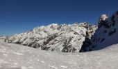 Tour Skiwanderen Les Contamines-Montjoie - col de la Cigle  - Photo 1