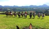 Trail Horseback riding Saint-Jacques-d'Ambur -  ORCIVAL / SAINT JACQUES D'AMBUR 34kms - Photo 2