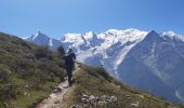 Trail Walking Les Houches - Le Merlet,Bellachat,aigulkette des Houches retour par chalets Chailloux - Photo 9