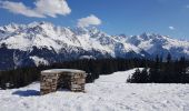 Tour Schneeschuhwandern Crêts-en-Belledonne - Le Grand Rocher (2021) - Photo 1