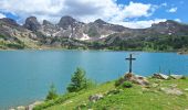 Excursión Senderismo Allos - Pk du Laus - Lacs de la Petite Cayolle, des Garrets et Allos - Photo 7