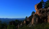 Randonnée Marche Bagnols-en-Forêt - Parking sur D47 - La Forteresse - Col de la Pierre à Coucou - Gorges du Blavet  - Photo 4