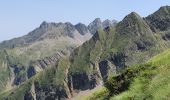 Randonnée Marche Castillon-de-Larboust - lacs vert et bleu en boucle - Photo 5