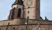 Tour Wandern Mittelweier - Mittelwihr - Beblenheim - Zellenberg - Hunawihr  - Riquewihr -  Nécropole de Sigolsheim - Photo 9