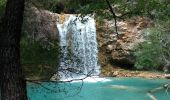 Trail Walking Salernes - Salernes, la Bresque, ses cascades superbes dont celle de Sillans - Photo 6