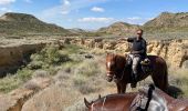 Tour Reiten Bardenas Reales de Navarra - Bardenas jour 4 - Photo 14