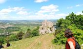 Tour Wandern Toulaud - Château de Crussol par Meyret - Photo 6