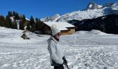 Percorso Racchette da neve Le Grand-Bornand - De la duche aux arcets et retour  - Photo 1