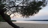 Randonnée V.T.C. Sanguinet - Sanguinet-Le lac à la tombée de la nuit - Photo 5
