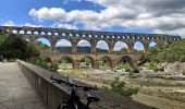 Percorso Bicicletta elettrica Uzès - Balade au pont du Gard - Photo 2