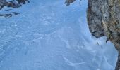 Trail Touring skiing Puy-Saint-André - couloir de rocher bouchard - Photo 12