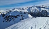 Trail Touring skiing Villar-Saint-Pancrace - crêtes des barres - Photo 2