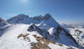 Tour Skiwanderen Le Grand-Bornand - Col de Balafrasse et tout de la pointe Est du midi  - Photo 4