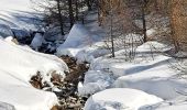 Percorso Racchette da neve Crévoux - EMBRUN JOUR 04 : Lac du Crachet - Photo 8