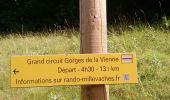 Trail Walking Eymoutiers - Circuit des gorges de la Vienne  - Photo 1