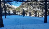 Randonnée Raquettes à neige Montgenèvre - reco Claviere - mardi - Photo 1