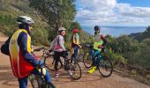 Percorso Bici da strada Saint-Raphaël - pic de l ours  cap roux - Photo 8