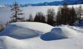 Randonnée Raquettes à neige Uvernet-Fours - Pra Loup - Entre Clappe et Coste Belle - Photo 4