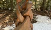 Trail Walking Aussois - Aussois sculptures et monolithe - Photo 2