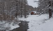 Randonnée Raquettes à neige Névache - 1-01-21 Nevache-Fontcouverte - Photo 3
