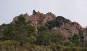 Tocht Stappen Saint-Raphaël - L' ESTEREL - DU COL DE L'EVEQUE AU PIC DU CAP ROUX ET GROTTE SAINT HONORAT - Photo 7