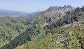 Excursión Senderismo Castillon-de-Larboust - lacs vert et bleu en boucle - Photo 8