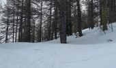Trail Snowshoes Vars - Fontbonne - Cabane de l'Ecuelle  - Photo 13