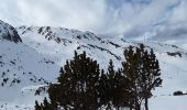 Trail Snowshoes Porta - Pas de la Case  côté France  variante  - Photo 5